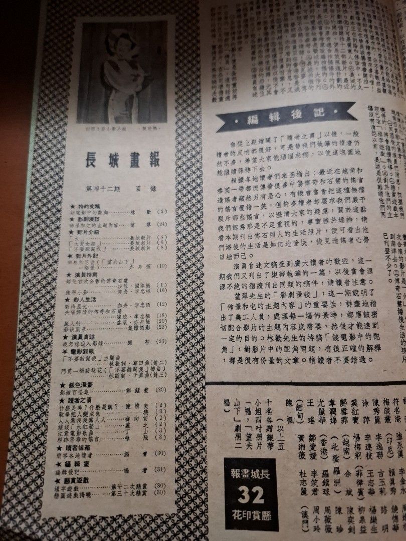 長城映畫 42期 容小意
