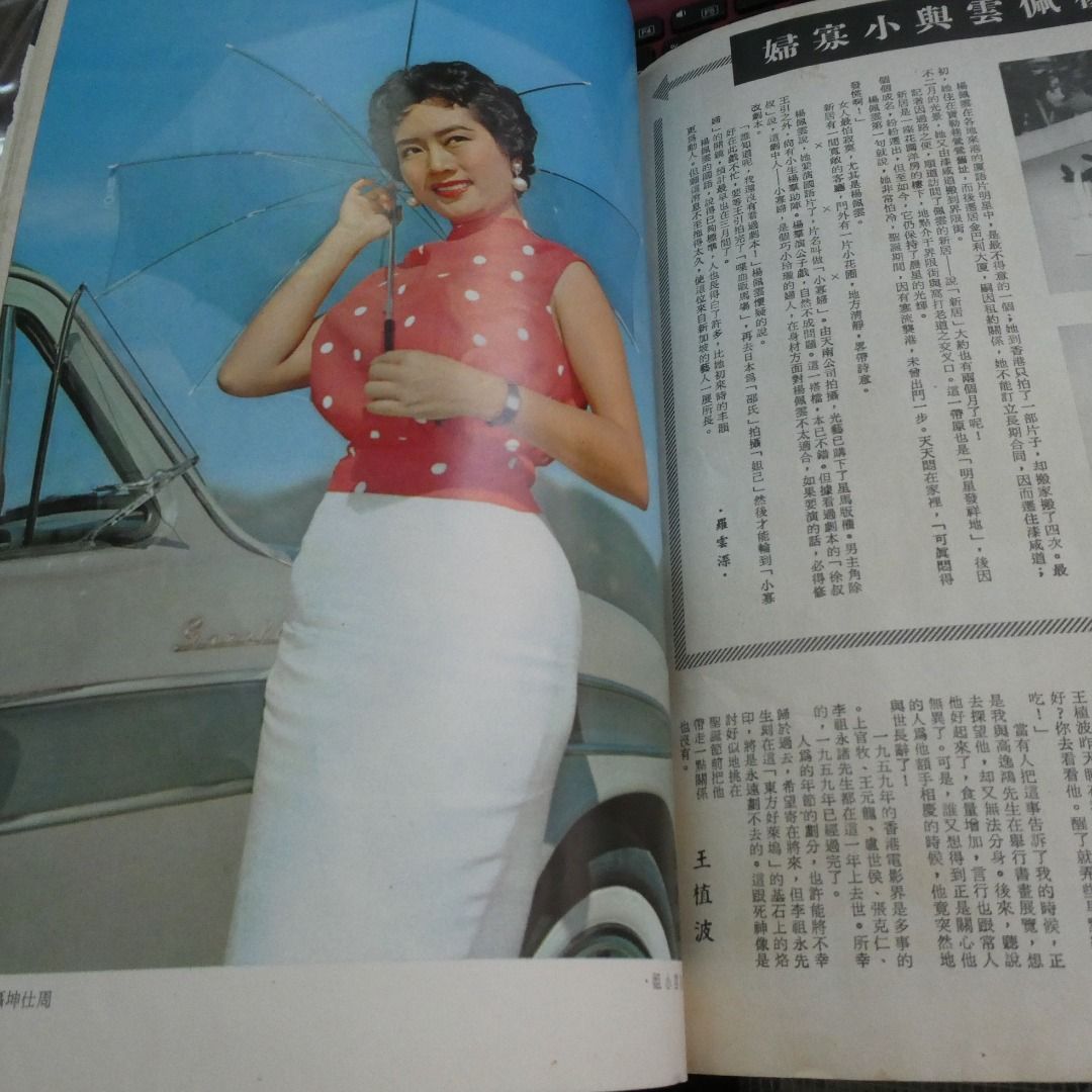 香港60年代電影明星雜誌《銀河畫報》1960年 24期