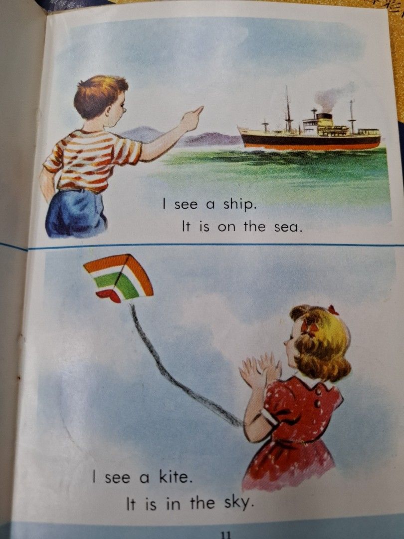 60年代香港幼稚園英文課本 Better Picture Books for Hong Kong Book4