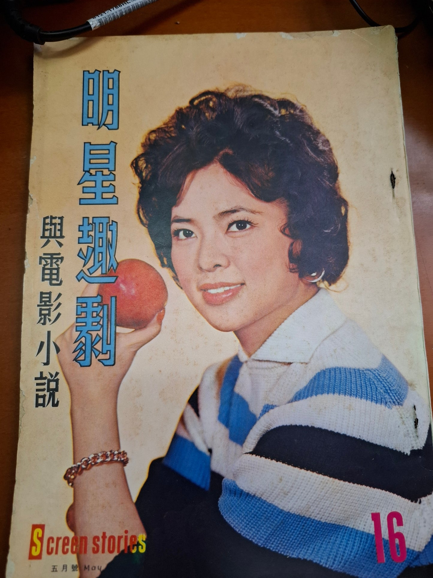 明星趣劇與電影小說 1962年第16期 香港60年代明星雜誌