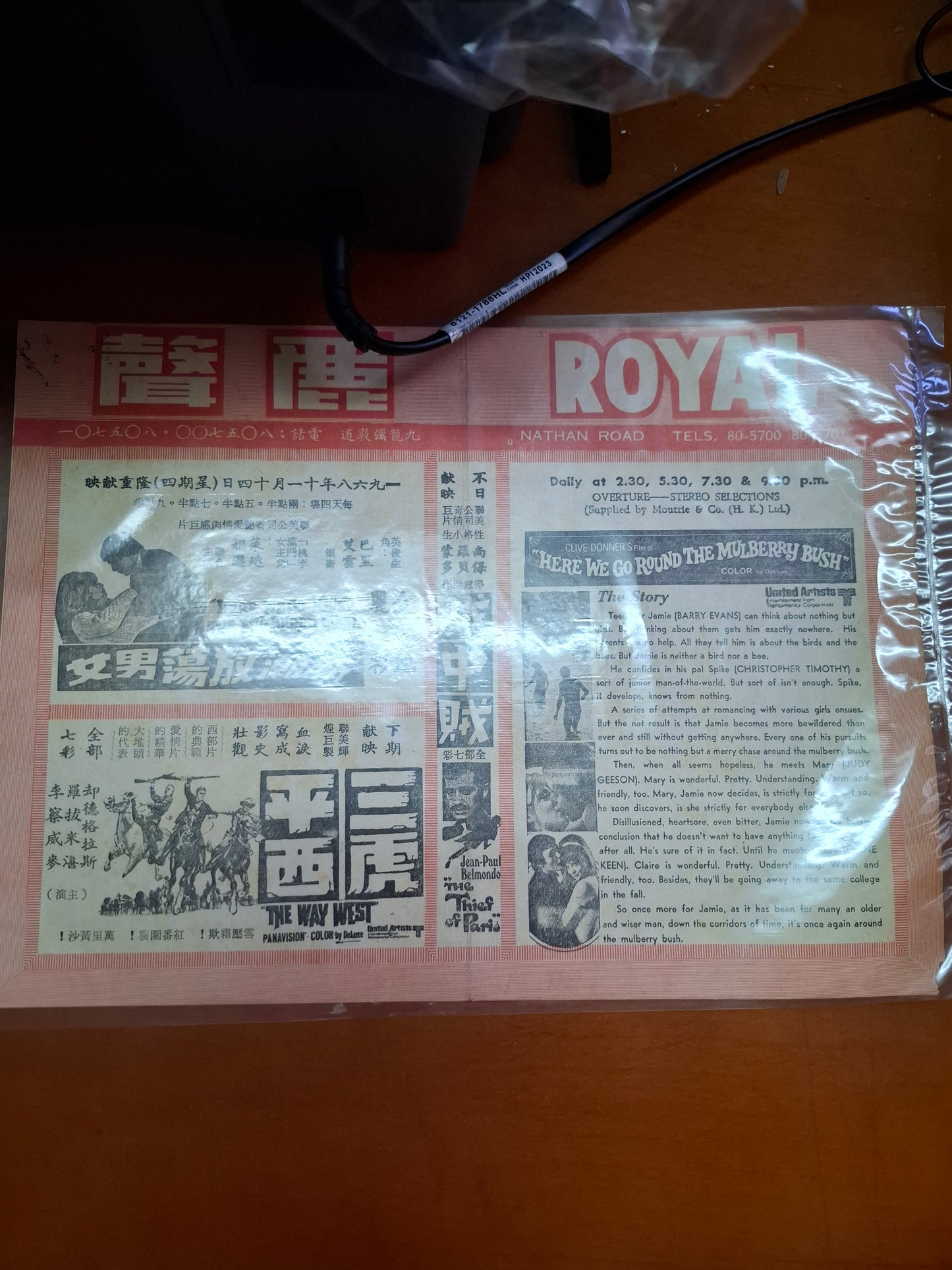 新潮放蕩男女 樂聲戲院