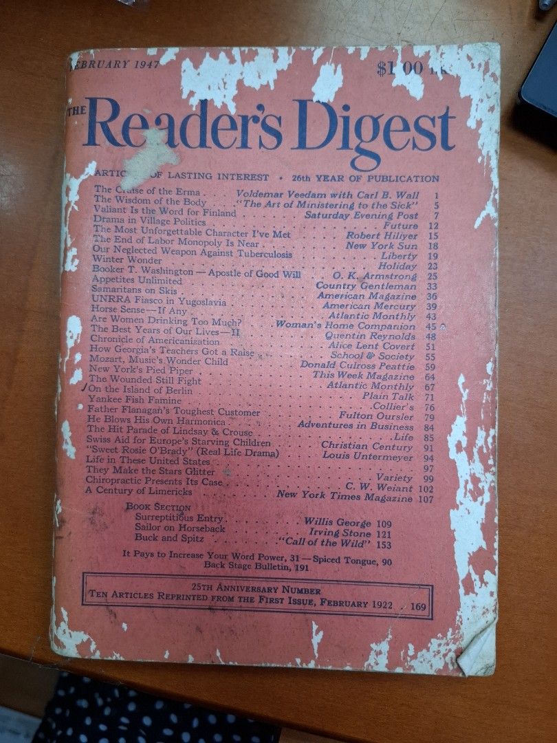 The Reader's Digest 1947 February