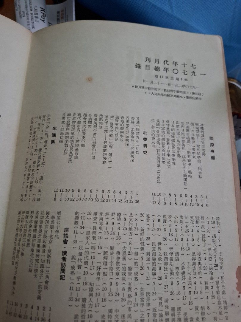 七十年代月刊 創刊號 合訂本 1-11期  李怡