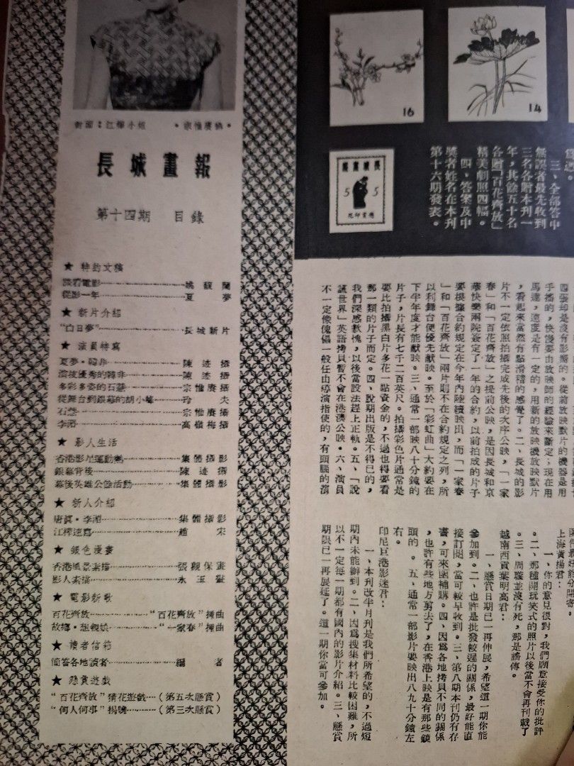 長城畫報 14期 江樺