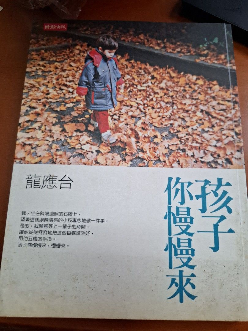 孩子你慢慢來 龍應台
