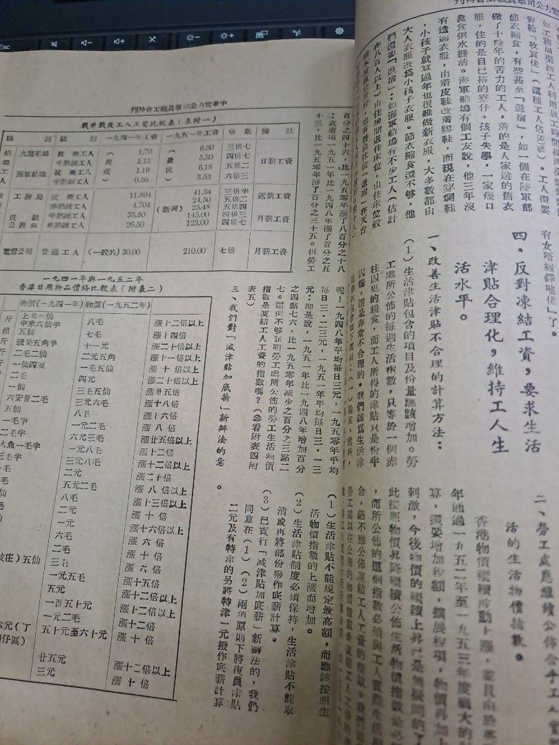 中華電力公司華員職工會 年刊 1952年