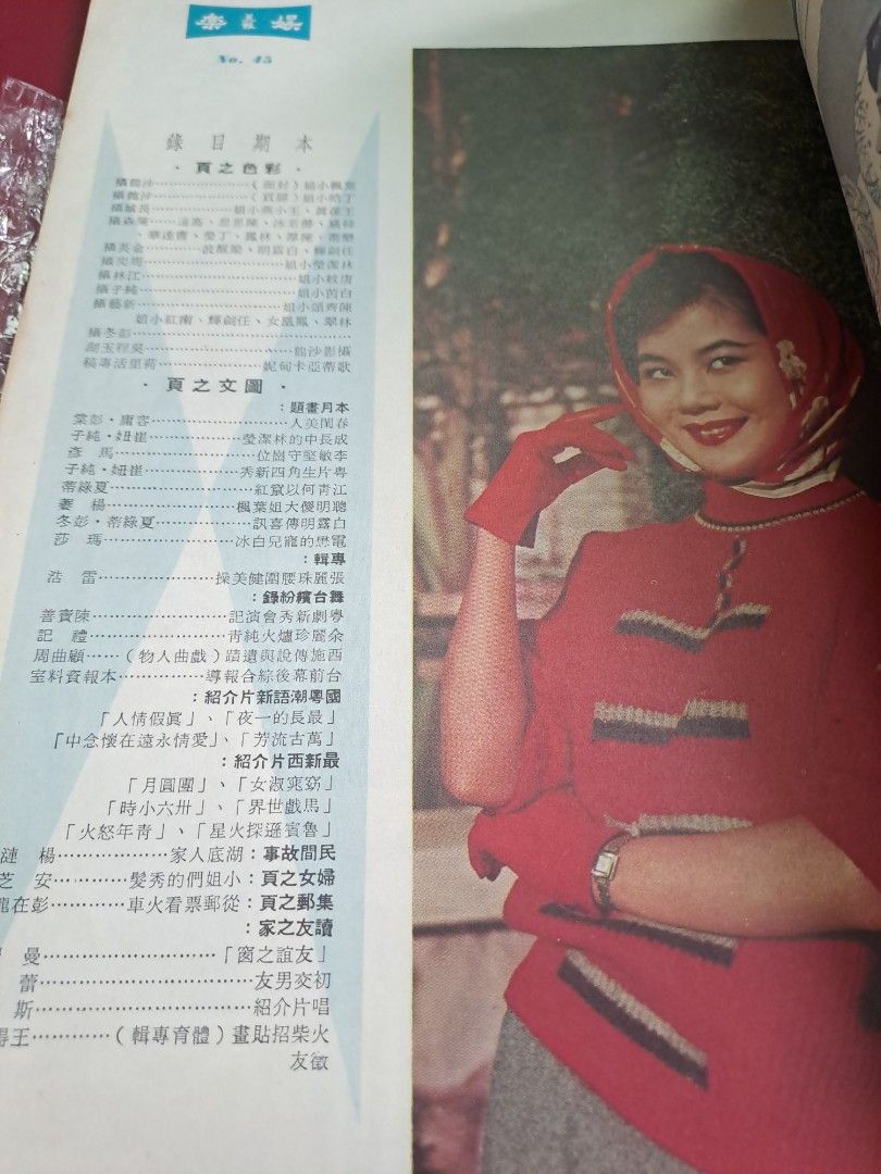 娛樂畫報  1965年45期 葉楓