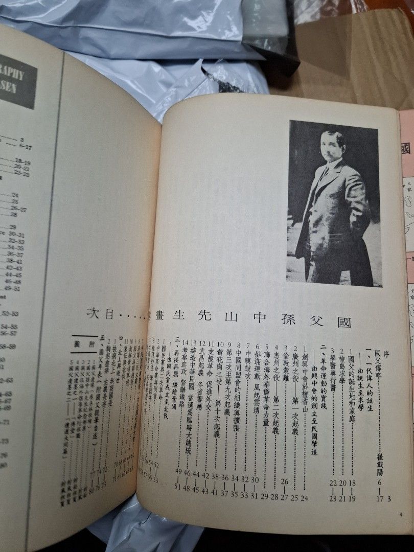 國父孫中山先生畫傳 1965年香港出版