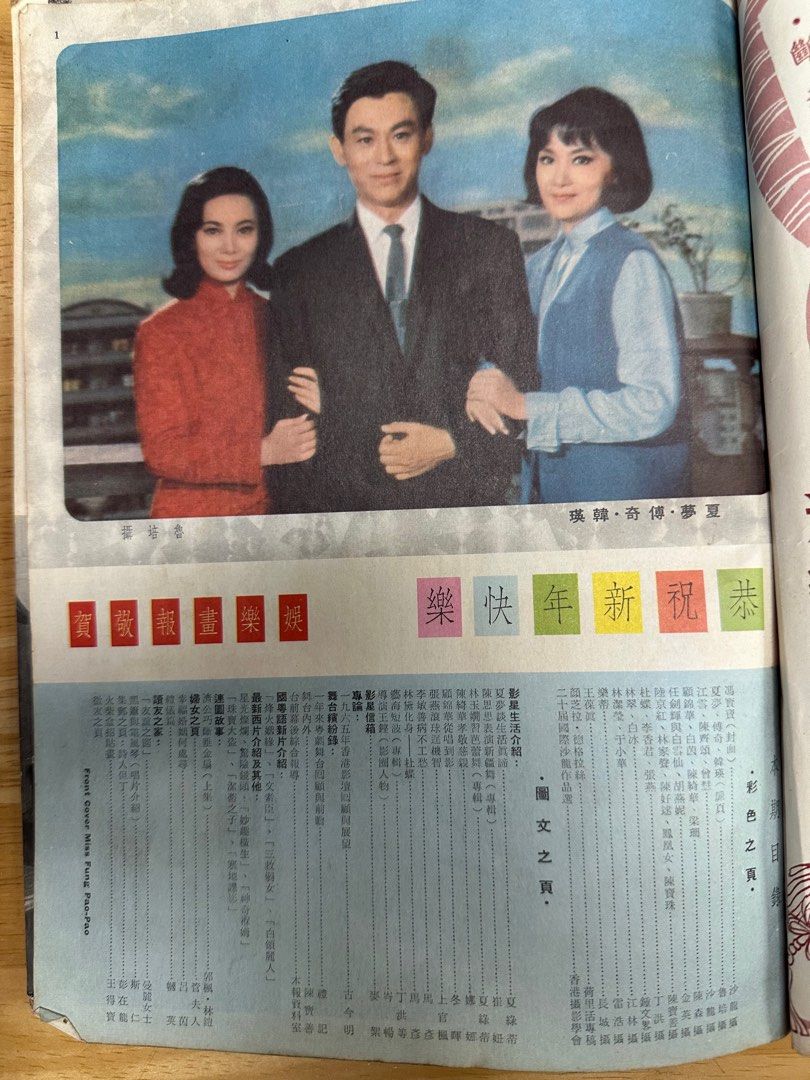 娛樂畫報 1966年55期 馮寶寶