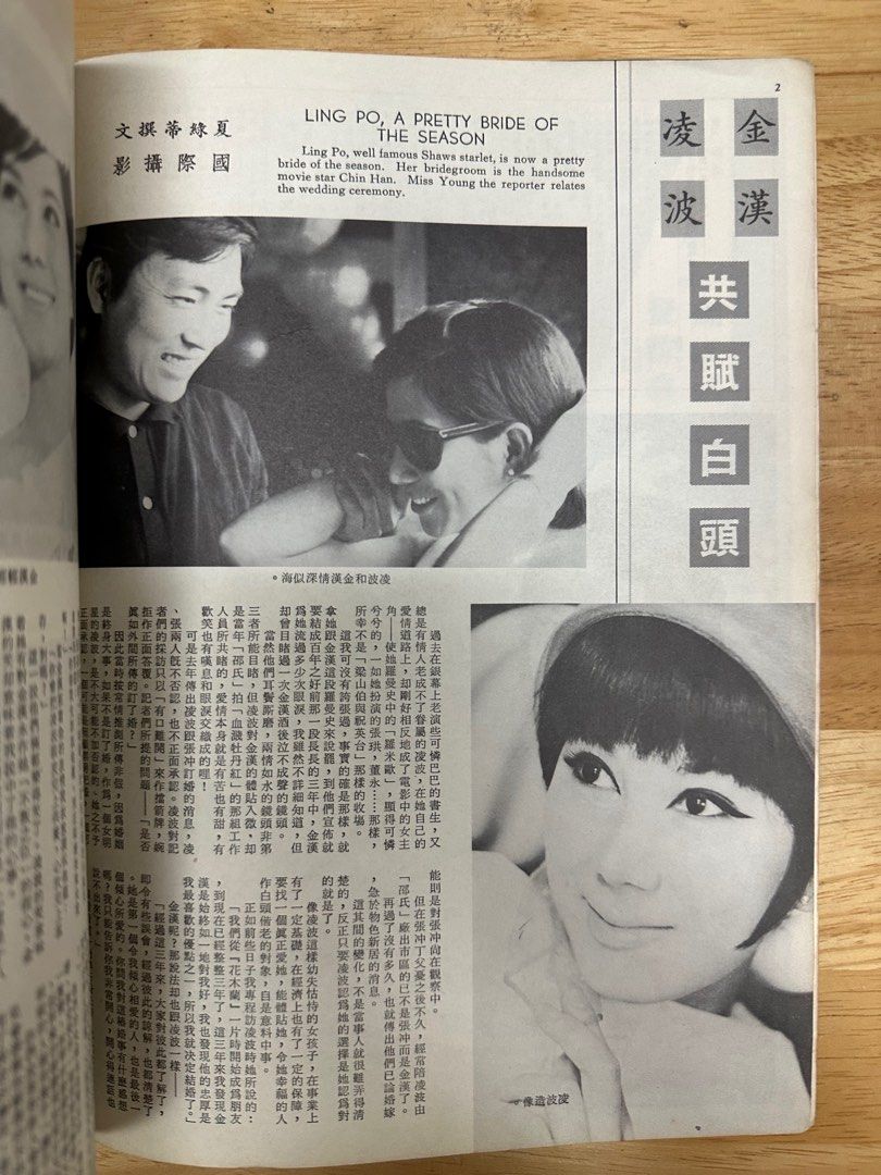 娛樂畫報  1966年61期 凌波