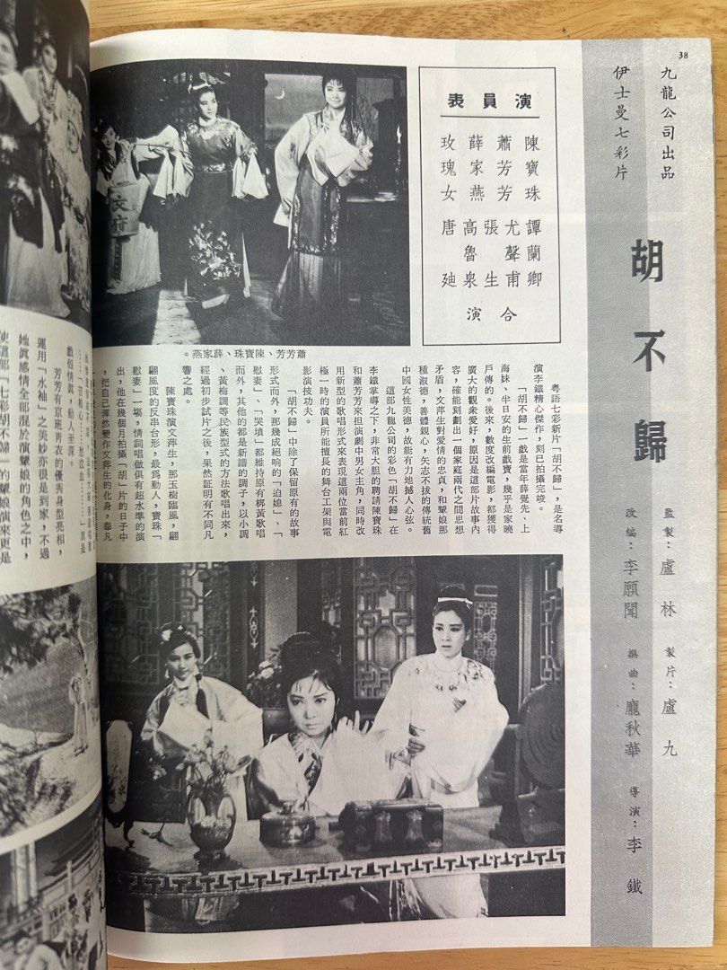 娛樂畫報 1966 58期 朱虹
