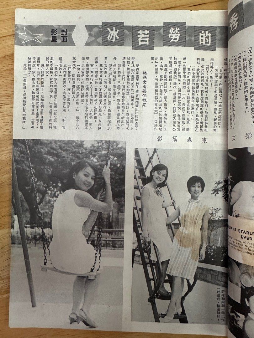 娛樂畫報 1968 84期 勞若冰