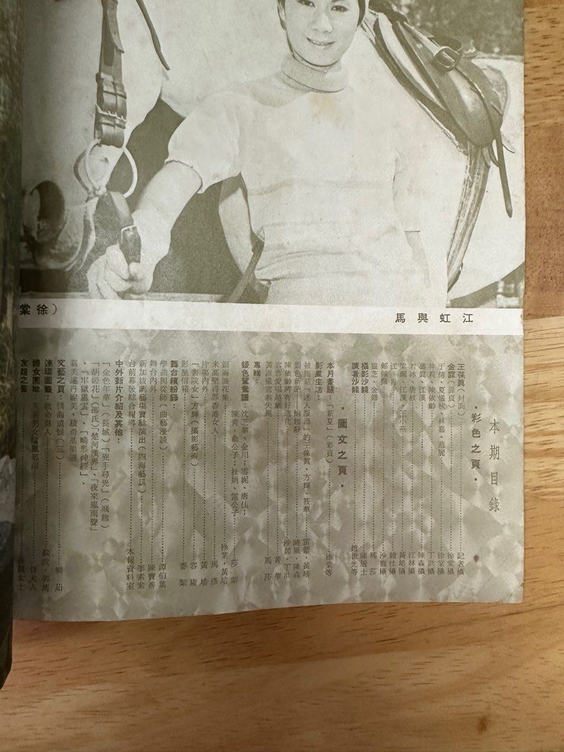 娛樂畫報 1969 95期 王葆真