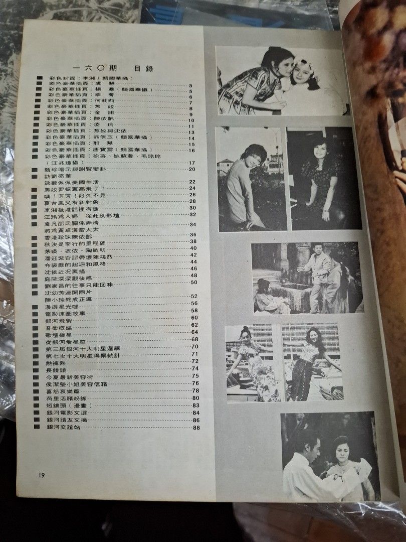 銀河畫報1971年160期 李湘
