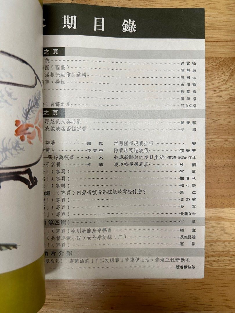 娛樂畫報  1972年134期 衣依
