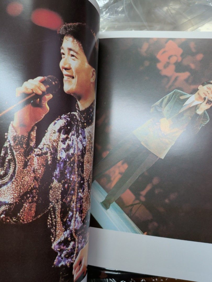 音樂圖鑑  1986-1991  陳百強 林憶蓮 黃凱芹 香港明星攝影集 david wong