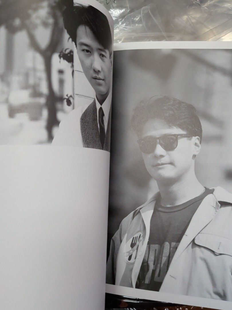 音樂圖鑑  1986-1991  陳百強 林憶蓮 黃凱芹 香港明星攝影集 david wong