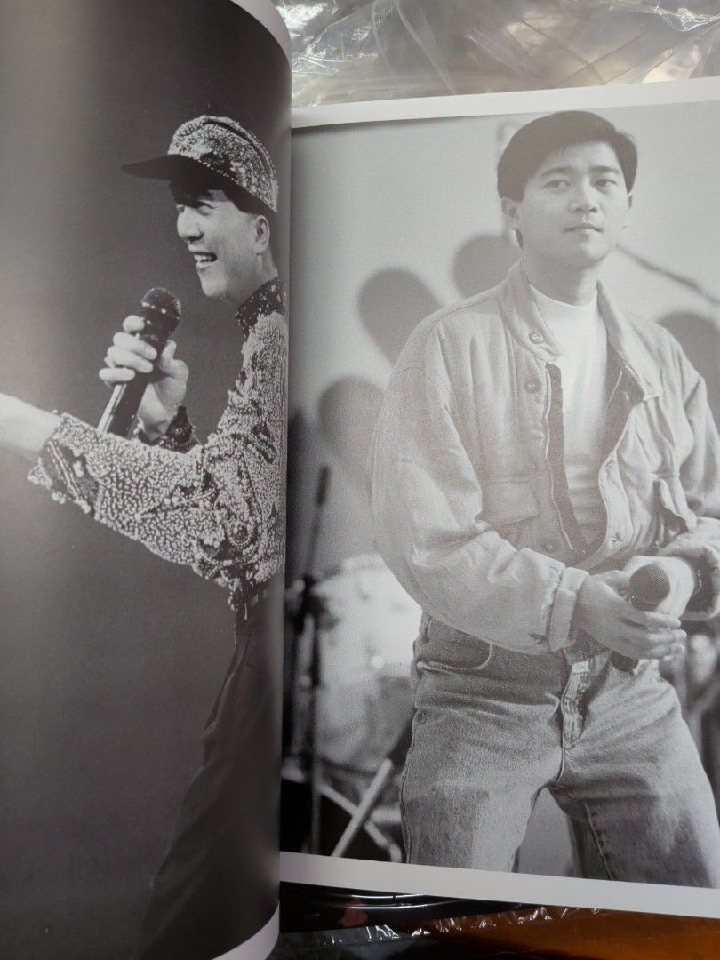 音樂圖鑑  1986-1991  陳百強 林憶蓮 黃凱芹 香港明星攝影集 david wong