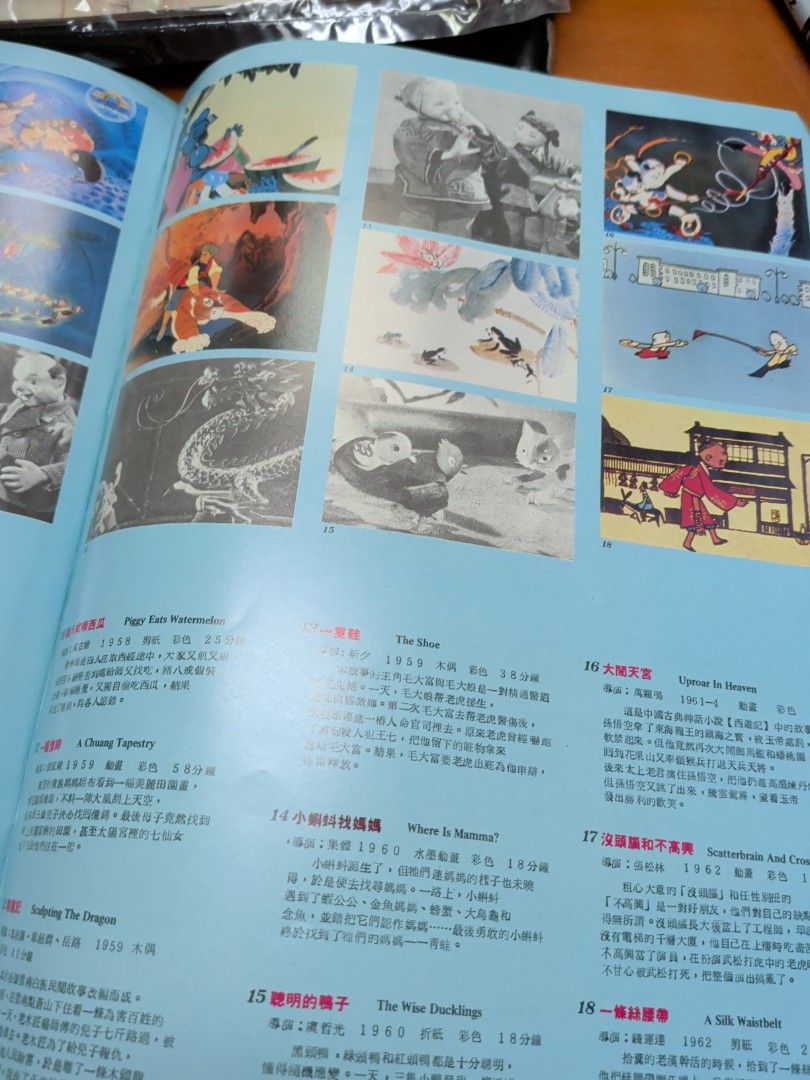 中國美術電影回顧展 1987年 特刊