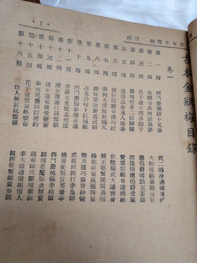 古本金瓶梅 廣益書局 香港50年代出版