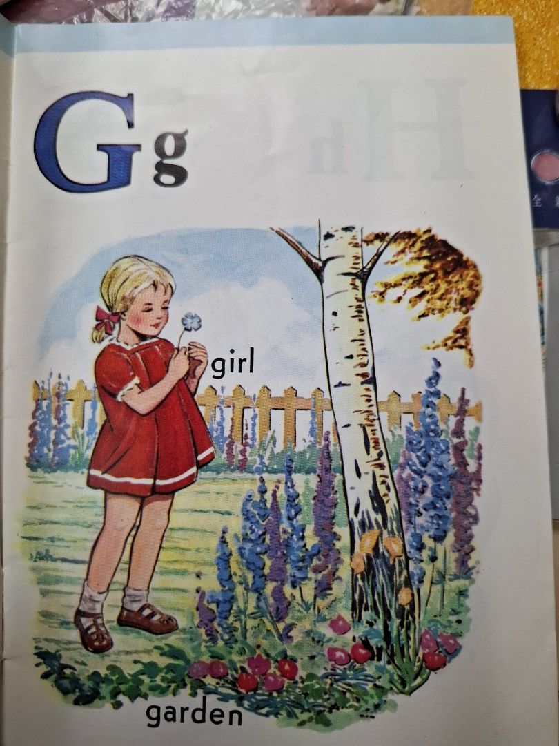 60年代香港幼稚園英文課本 Brighter English Picture Book 1-2