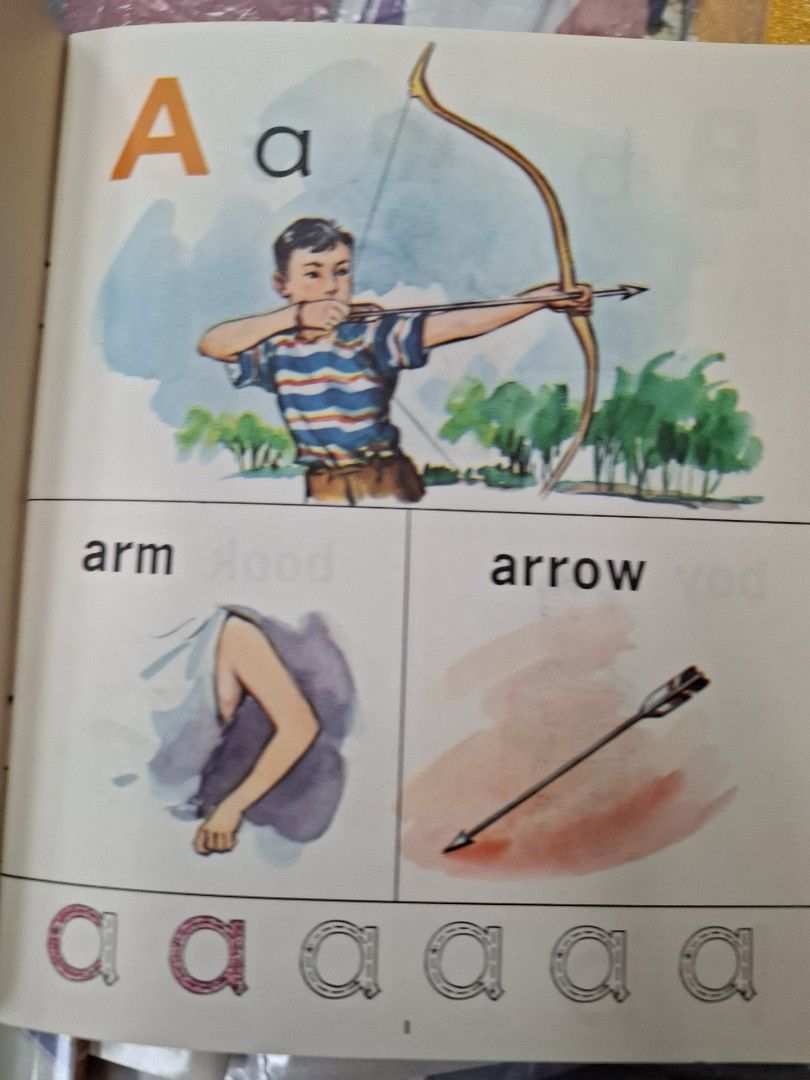 60-70年代香港幼稚園英文課本 Children English Reader Book Two