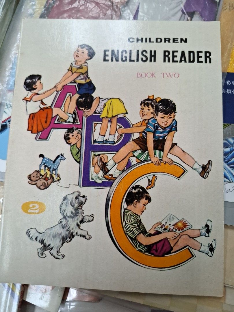 60-70年代香港幼稚園英文課本 Children English Reader Book Two