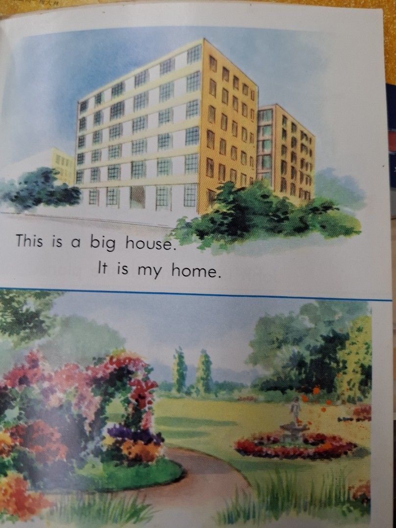 60年代香港幼稚園英文課本 Better Picture Books for Hong Kong Book4