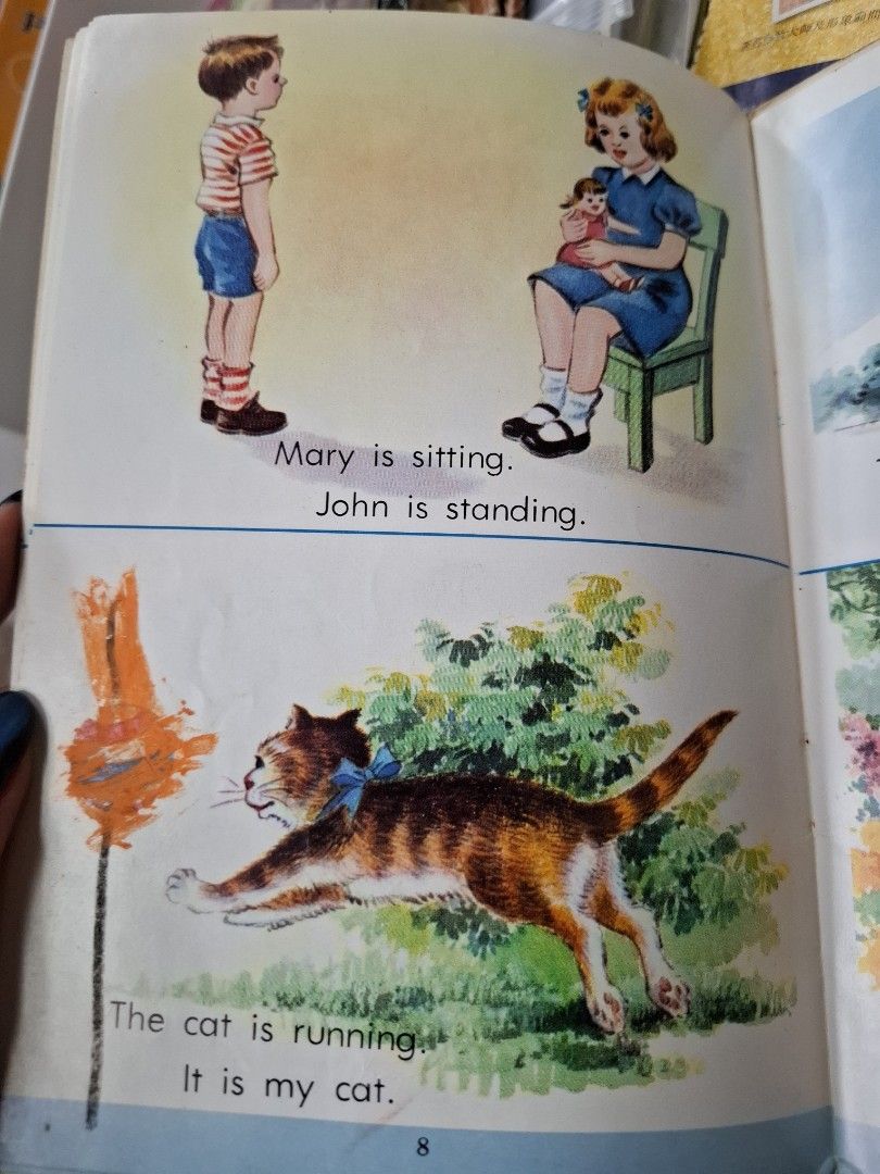 60年代香港幼稚園英文課本 Better Picture Books for Hong Kong Book4