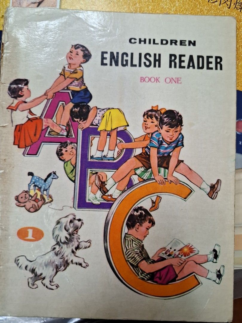 60年代香港幼稚園英文課本 Children English Reader Book One