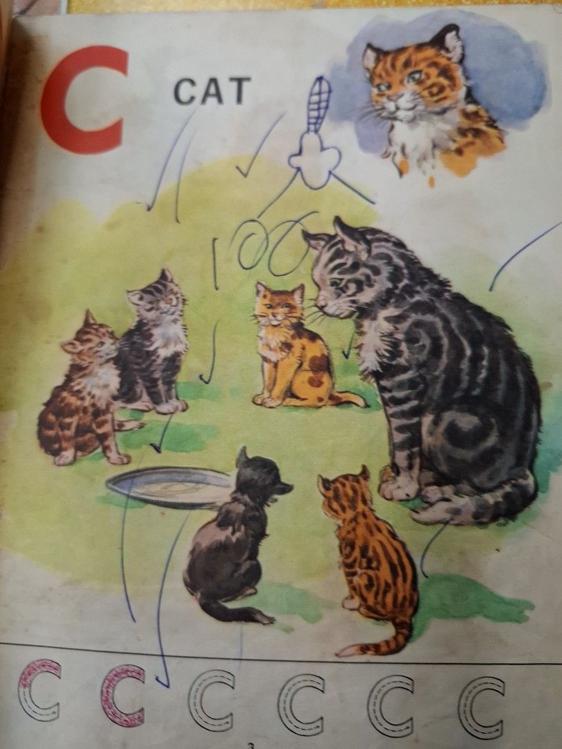 60年代香港幼稚園英文課本 Children English Reader Book One