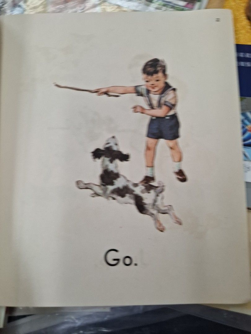 60年代香港幼稚園英文課本 My First Reader Book 3