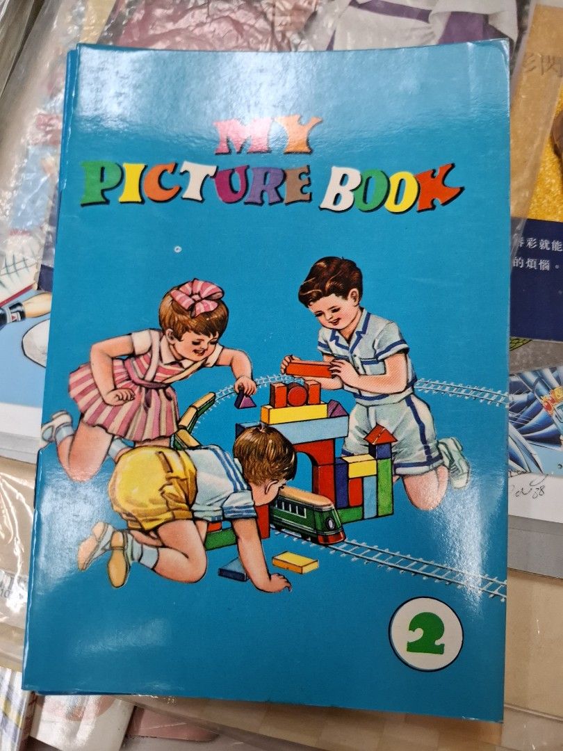60年代香港幼稚園英文課本 My Picture Book 1-4