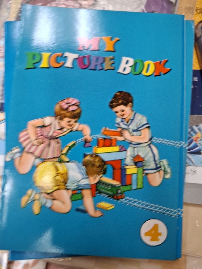 60年代香港幼稚園英文課本 My Picture Book 1-4