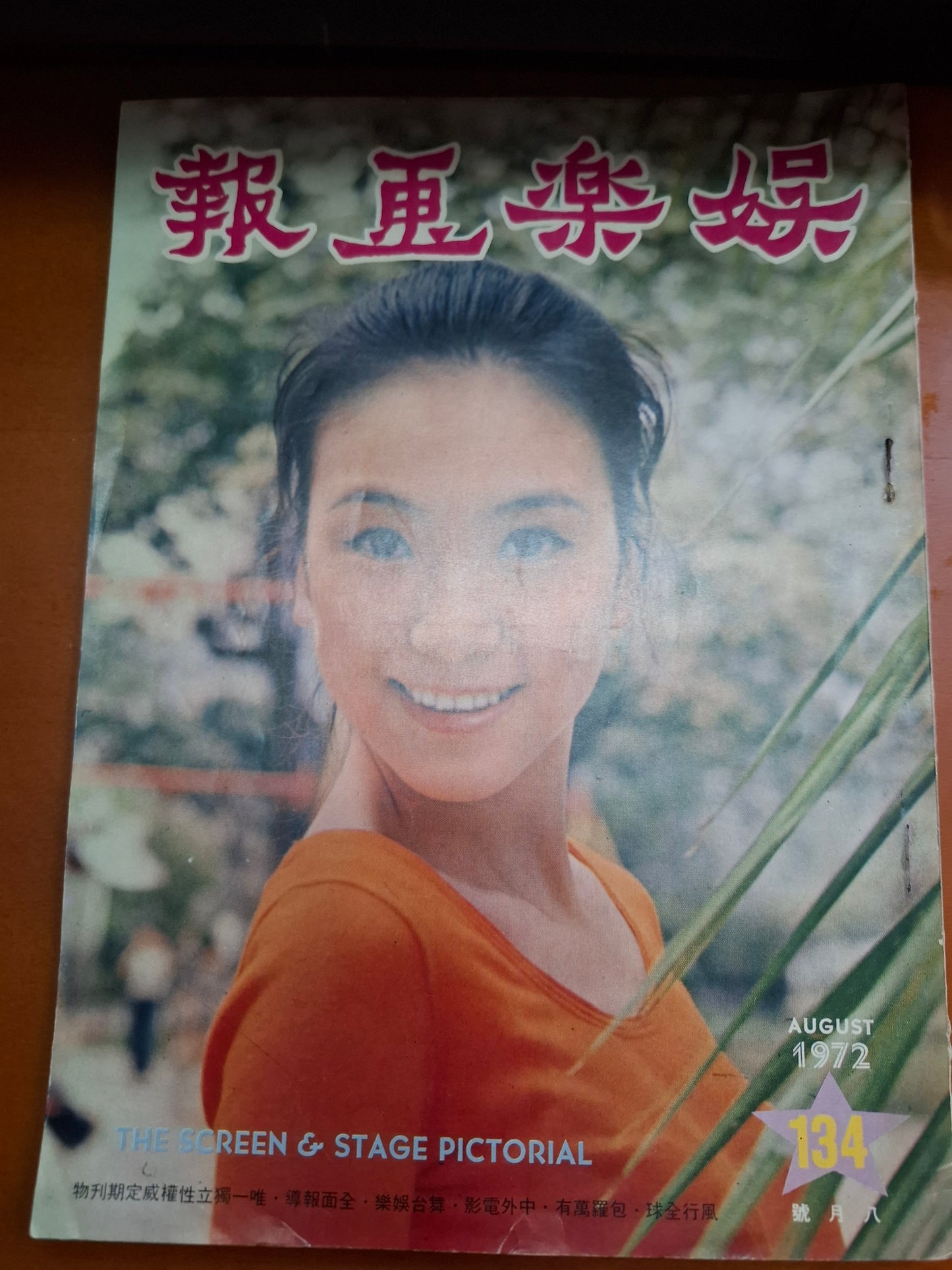 娛樂畫報  1972年134期 衣依