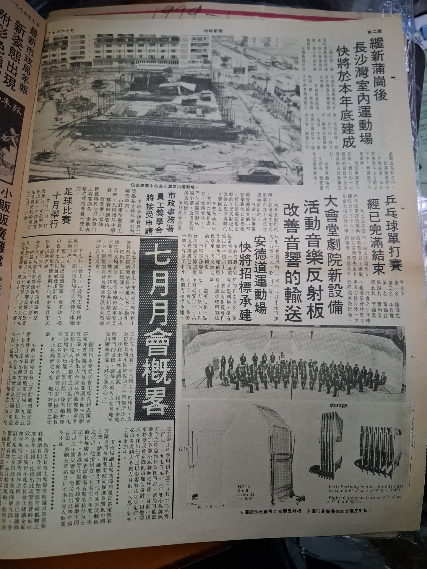 市政新聞 16期  1975年7月