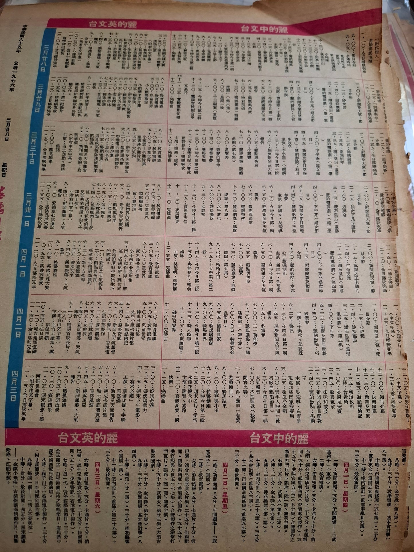 華僑日報1976年3月28日