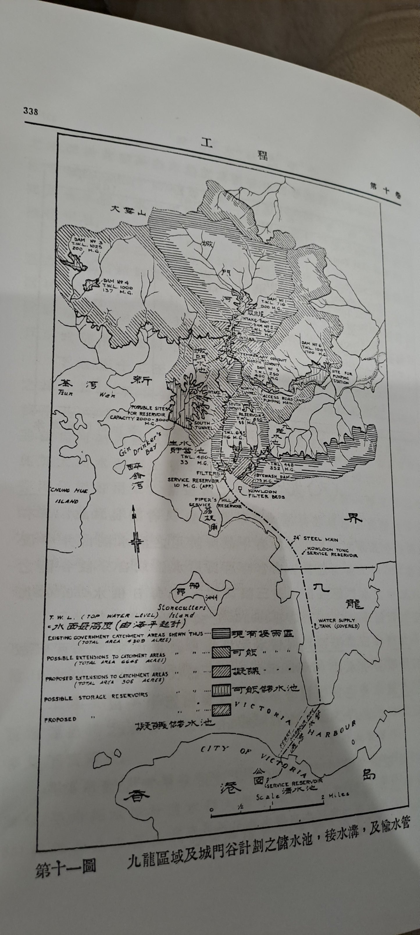 香港給水工程 1935年 重印本