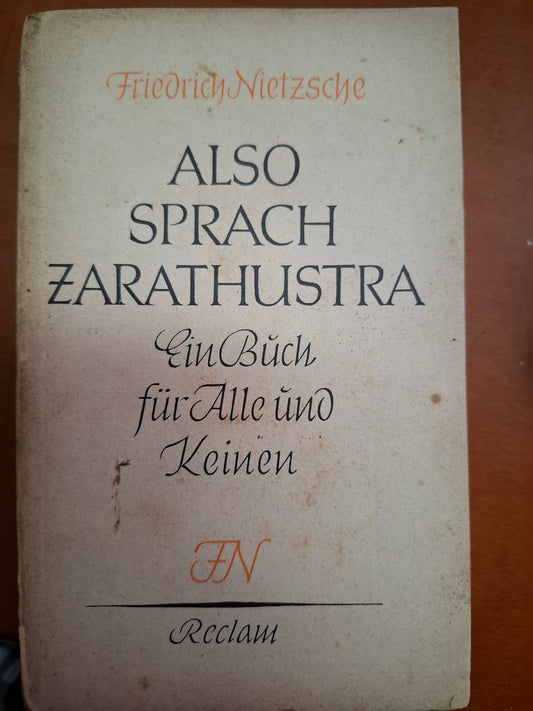 Also Sprach Zarathustra