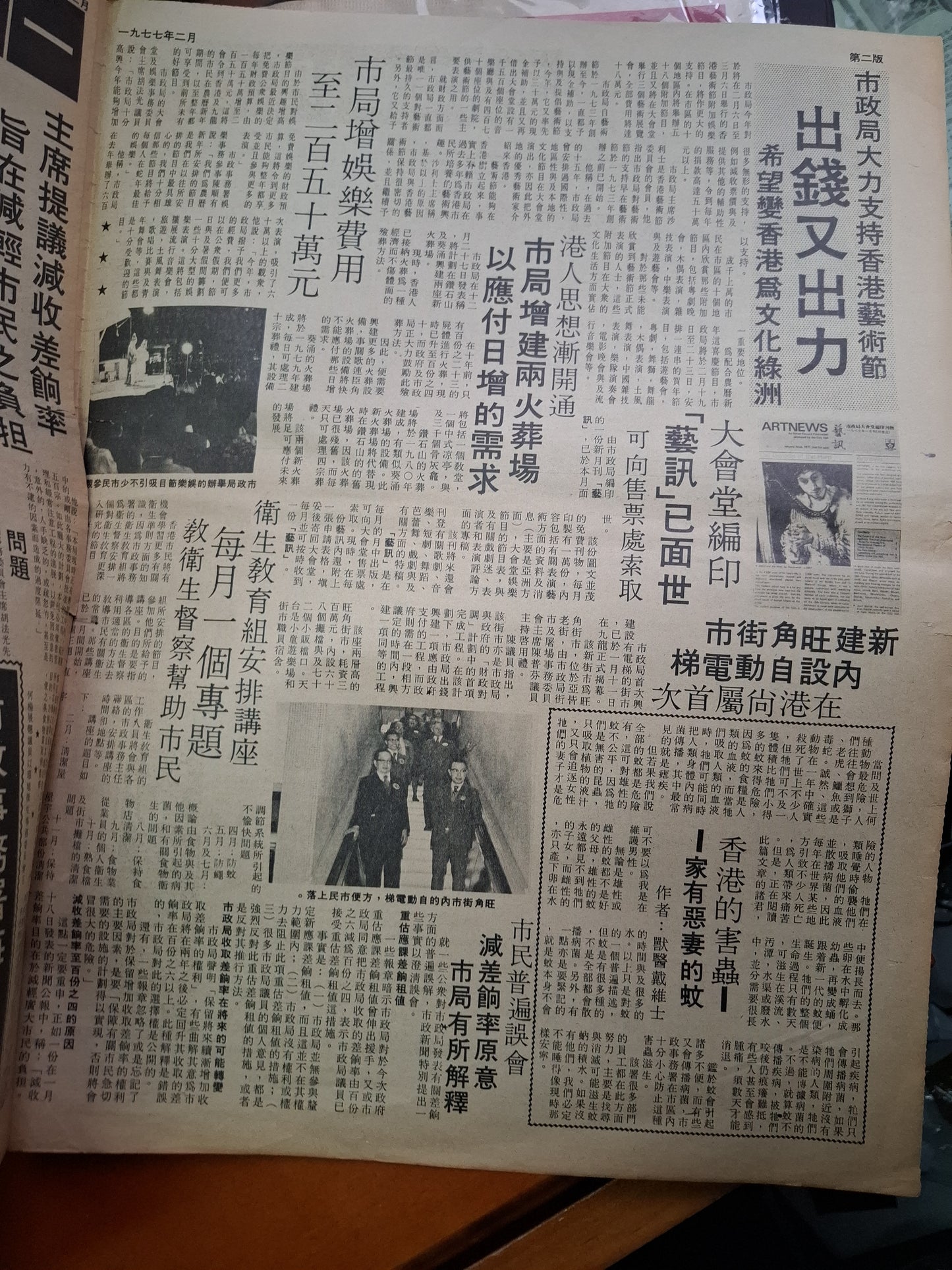 市政新聞 35期  1977年2月