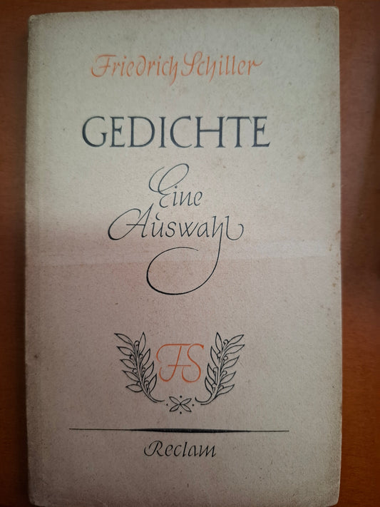 Friedrich Schiller Gedichte